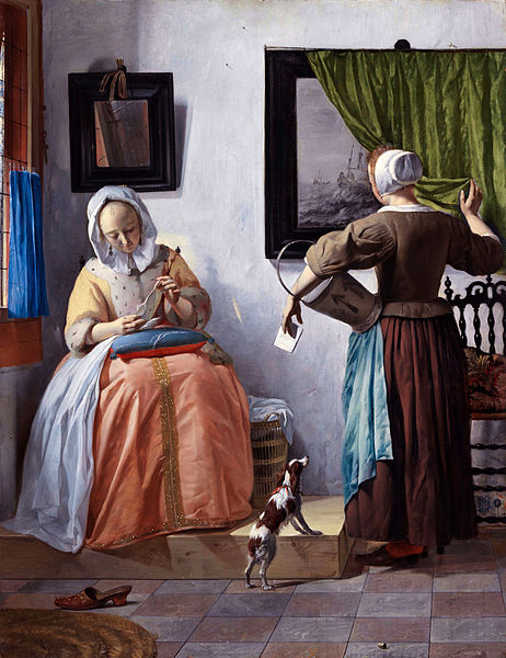 Woman Reading a Letter